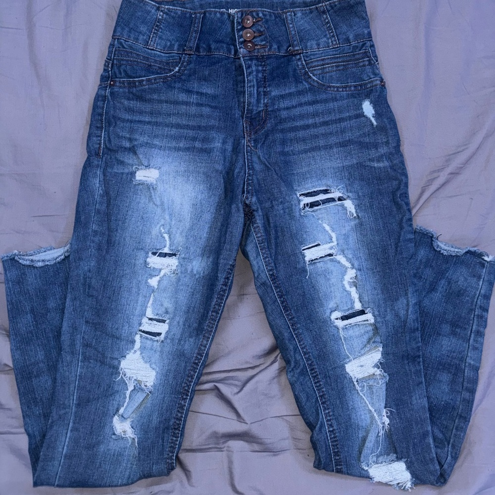 Size 11- No Boundaries High rise skinny jeans